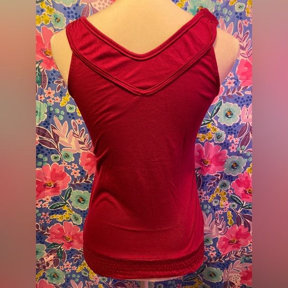 💕3 for $20💕 Tank Top with garter stitch - Picture 2 of 5